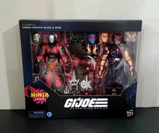 GI G.I. Joe Classified Series 160 Ninja Force Cobra Ninjas Slice and Dice 2-Pack