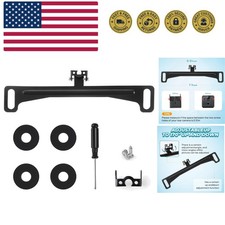 Universal Car Rear View Camera License Plate Bracket, Professional Full Stain...