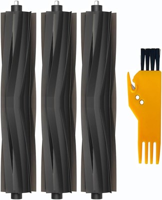 3pcs Replacement Main Brushes for Ecovacs Deebot T20 Omni N10 Plus Deebot T20