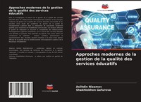 Approches Modernes De La Gestion De La Qualité Des Services éDucatifs Buch 2021