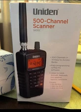 Uniden 500 Channel Hand Held Scanner Sr30C Radio. New. 