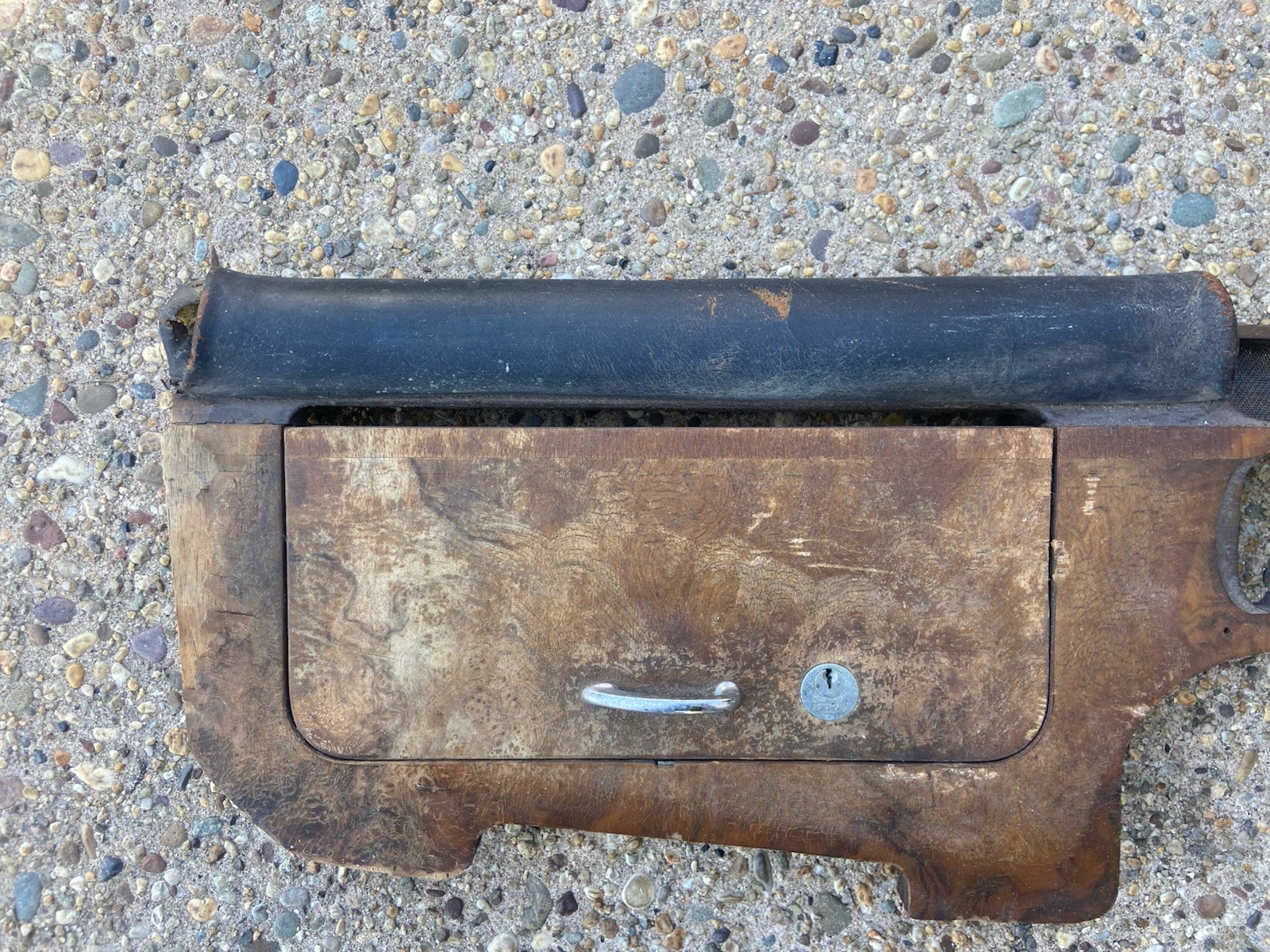 RARE ROLLS ROYCE SILVER CLOUD II CENTER DASH INSTRUMENT WOOD LEFT HAND DRIVE