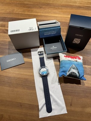 Seiko Prospex Jaws Diver Automatic 200m Blue Dial Silicone Full set
