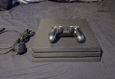 Sony PlayStation 4 PRO ( PS4 Pro ) - 1TB - Black Console  Perfect condition