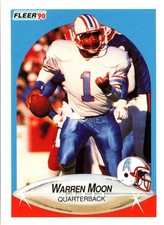 1990 Fleer #133 Warren Moon