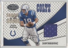 2004 Leaf Certified Materials Fabric of the Game 6/100 Peyton Manning HOF 0q3