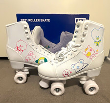BT21 Roller Skate White Quad Roller Skates Size 7 LINE FRIENDS