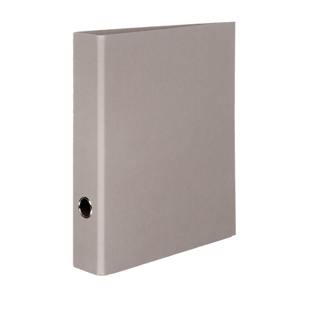 Raccoglitore Dorso 5cm 2anelli Soho Grigio Taupe 49 | Rossler Soho