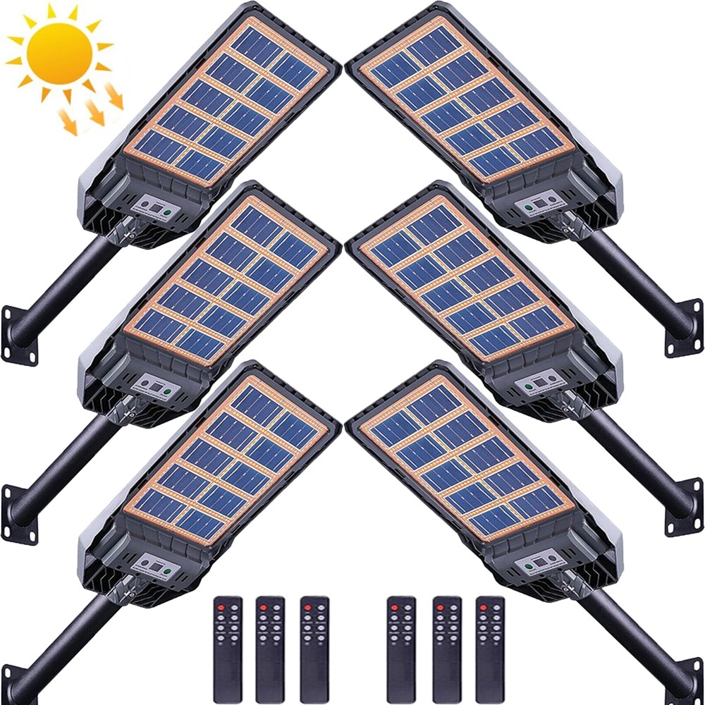 Commercial 99000000LM LED Outdoor Dusk to Dawn Solar Street Light Road Area Lamp