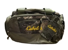 Cabela’s Catch-All Gear Bag Weather Resistant Camo Pockets Fishing Hunting NWT