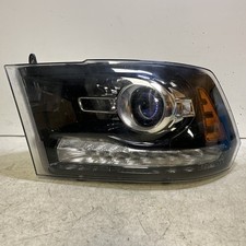 2013 - 2018 Dodge Ram 1500 Driver Left Lh Halogen Projector Headlight Oem Black 2013 - 2018 Dodge Ram 1500 Driver Left Lh Halogen Projector Headlight Oem Black