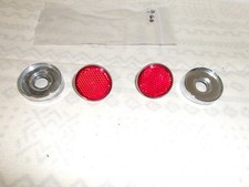 C-1 Corvette 1958-1960 Rear Reflector Assy. Pair 4pc.. C-1 Corvette 1958-1960 Rear Reflector Assy. Pair 4pc..