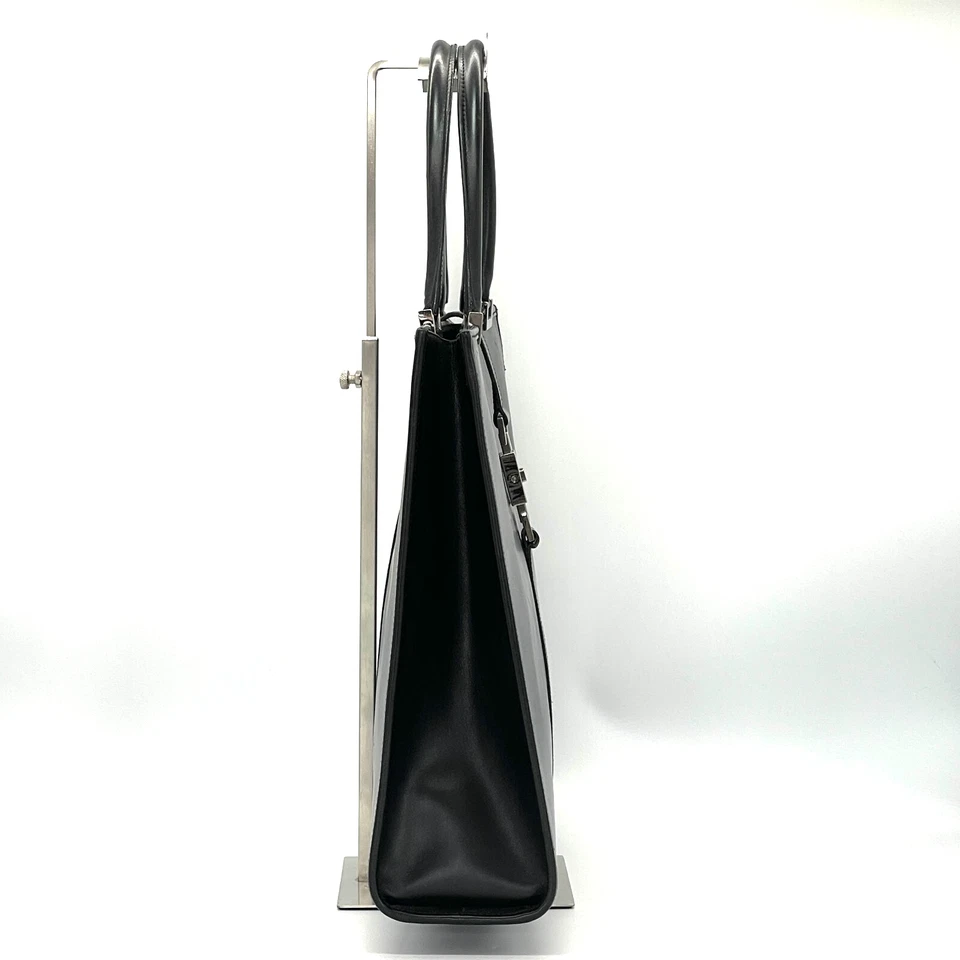 GUCCI Jackie Bolso de Mano Bolso de Mano Cuero Negro Auténtico Foto 4 de 4