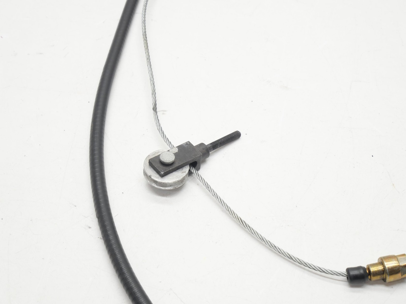 2001 Ferrari 360 Spider Emergency Parking Brake Cable Line w/ Pulley Right OEM