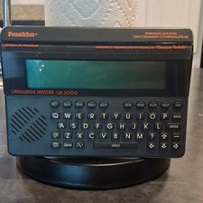 Franklin LM-5000 Language Master Dictionary Thesaurus, Voice, Desktop, vintage