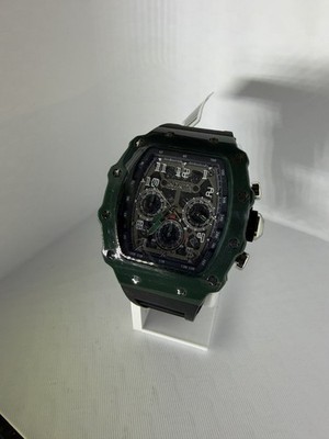 Invicta Racing Rain Forest-Nitro Gen Men's Watch 43mm, Green, Black (69696) NIB