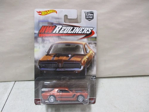 Hot Wheels Car Culture HW Redliners 1968 Mercury Cougar A