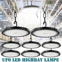 8X 800W Ufo Led Hallenbeleuchtung Industrielampe Hallenleuchte Kette Strahler De