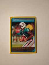 2006 Bowman Gold Rookie #166 Devin Aromashodu Miami Dolphins Football Card . rookie card picture