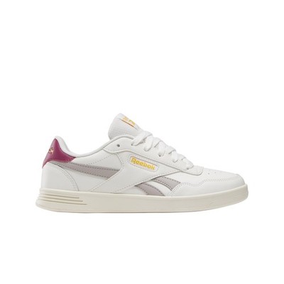 Women's Court Advance Sneaker, Chalk/Scorched Earth/Hoop Red, 5