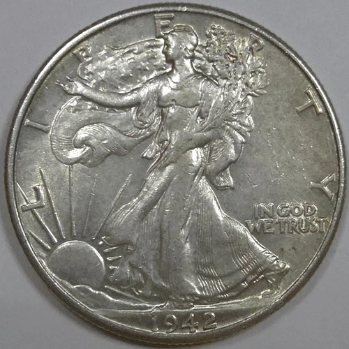 1942-P Liberty Walking Half Dollar - Uncirculated (Lot#1)
