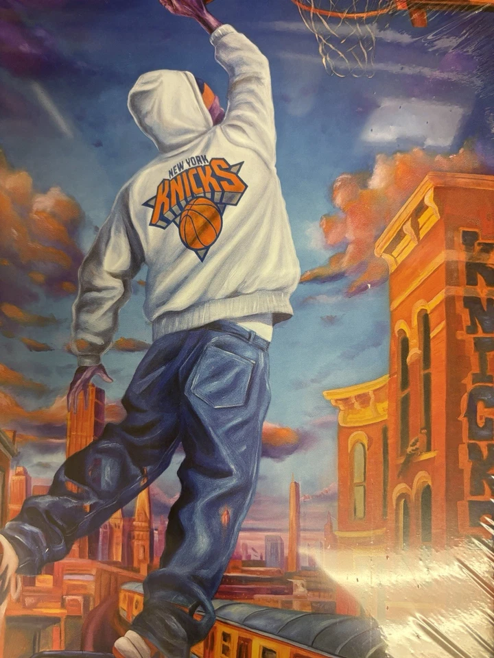 Limited Edition Dunkin’ X New York Knicks Poster Design By International Artists - Image 3 of 4