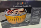 Grill Time 16 in. Tailgater GTX Charcoal Grill Gray-NIB
