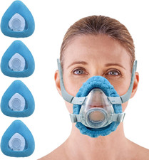 4-Pack Medium CPAP' Mask Liners Compatible with F20 Full Face Masks Cushion, Reu
