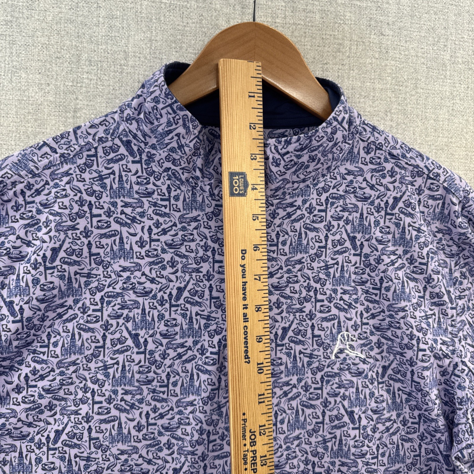 Rhoback Performance Q-Zip Pullover Medium New Orl… - image 10