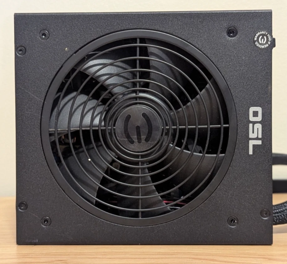 EVGA 750 GQ 750W 80+ Gold Rated Power Supply | No Cables - Image 2 of 4