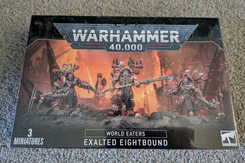World Eaters Exalted Eightbound x3 Warhammer 40k Games Workshop