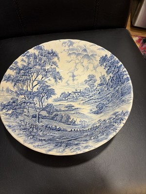 Ridgeway Ironstone 9  Bowl . Meadow Sweet. 1960 s. EUC