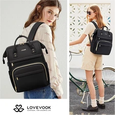 Laptop Backpack,15.6 Inch Professional Womens Purse Computer Bag Nurse Teache...