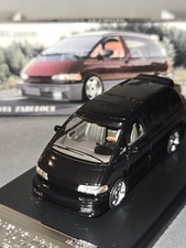 Mortal Model 1997 Toyota Previa Black Van 164 Diecast New In Box