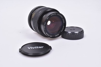 Vivitar MC 28-70mm 3.5-4.8 Macro Zoom - Minolta MD - Vintage - guter Zustand