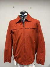 JASPER CONRAN MENS' JACKET IN BRICK  RED SIZE M BNWOT (C057)