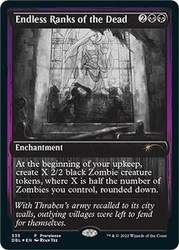 Endless Ranks of the Dead #535 Prerelease Promo Foil