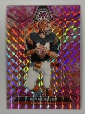 2024 Mosaic Pink Prizm Ken Anderson Bengals Card #237