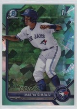 2022 Bowman Sapphire Edition Chrome Prospects Aqua 45/55 Martin Gimenez 0i5v