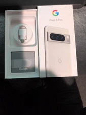 Google Pixel 8 PRO 128GB Porcelain- Retail Box NO PHONE ONLY BOX