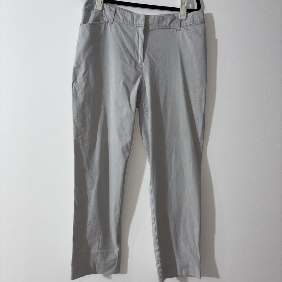 Sportscraft Chino Pants Womens Sz 11 M Beige Neutral Capsule Quiet Luxury Basics