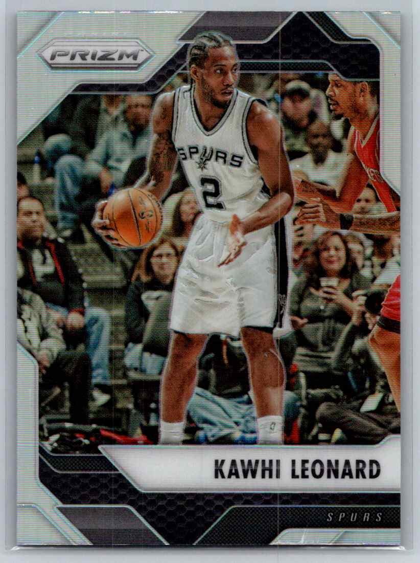 2016-17 Panini Prizm #231 Kawhi Leonard Silver Prizms
