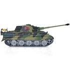 FLASH DEAL 1/16 Henglong 3888A King Tiger 7.0 RC Tank Barrel Recoil BB IR Battle — photo 9