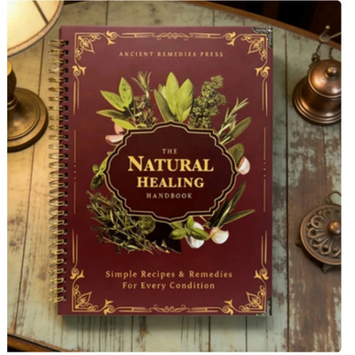 #ad The Natural Healing Handbook Spiral Herbal Remedies Wellness Recipes Guide Gift $8.80