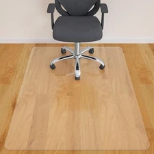 Large Office Chair Mat for Hardwood Floor- 46" x 72" Clear Computer Desk Chai...