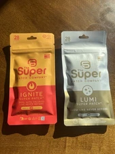 The Super Patch Company:The Ignite Patch & The Lumi Patch Pack Of 28 Patches