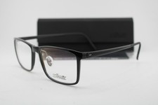 NEW SILHOUETTE SPX2956 75 9162 BLACK AUTHENTIC EYEGLASSES 55-16