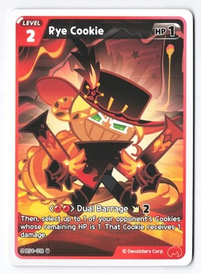 Rye Cookie BS4-016 - Age of Heroes and Kingdoms Cookie Run Non-Holo NM