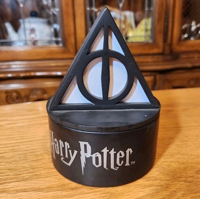 CHARMED AROMA DEATHLY HALLOWS CANDLE USED WITH NO JEWELRY HARRY POTTER