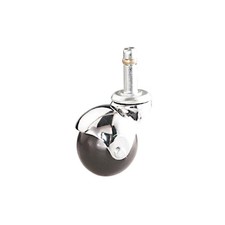 GRAINGER APPROVED P4S-PB020G-SG1-CF Stem Caster,2"dia,Polyolefin,80lb 454N48